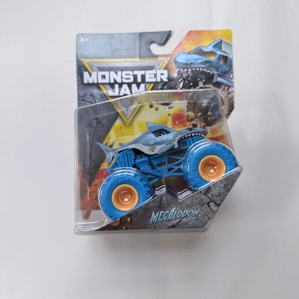 Monster Jam Megalodon Monster Truck Series 02 Blue Shark Die-Cast Spin Master